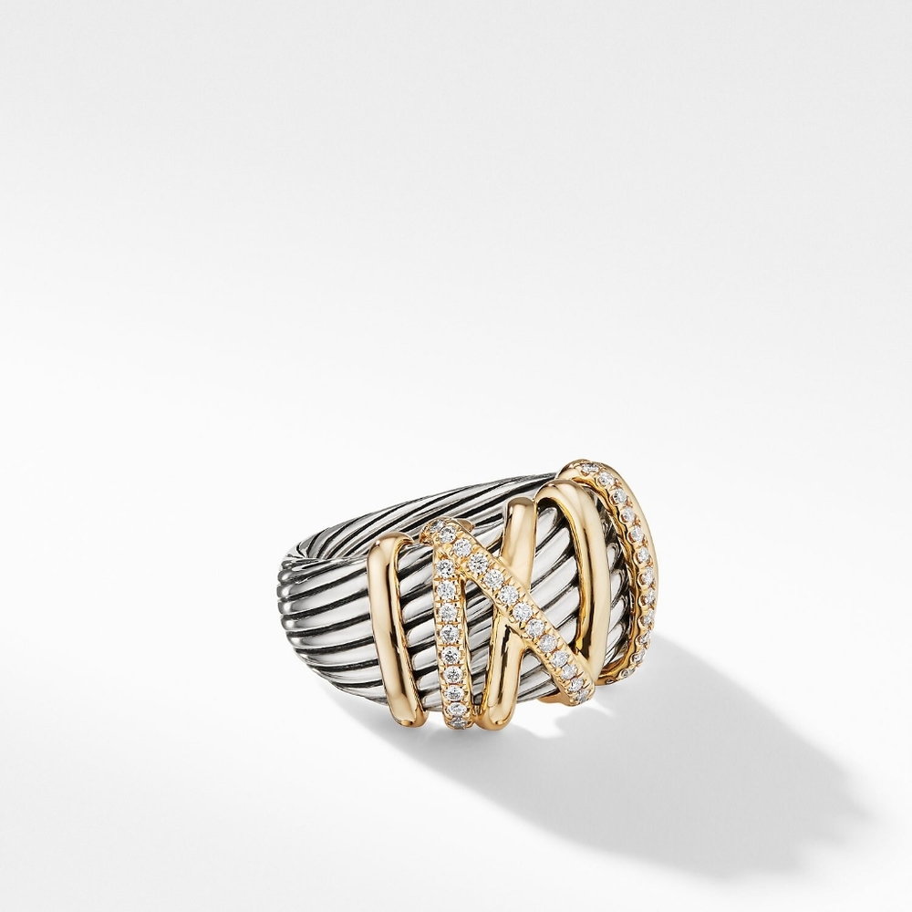 Helena Ring with 18k Gold and Diamonds